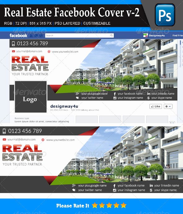 Real Estate Timeline Template Lovely Real Estate Cover V 2