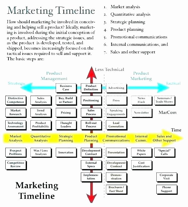 Real Estate Timeline Template Unique Sales Campaign Plan Template Elements An Integrated