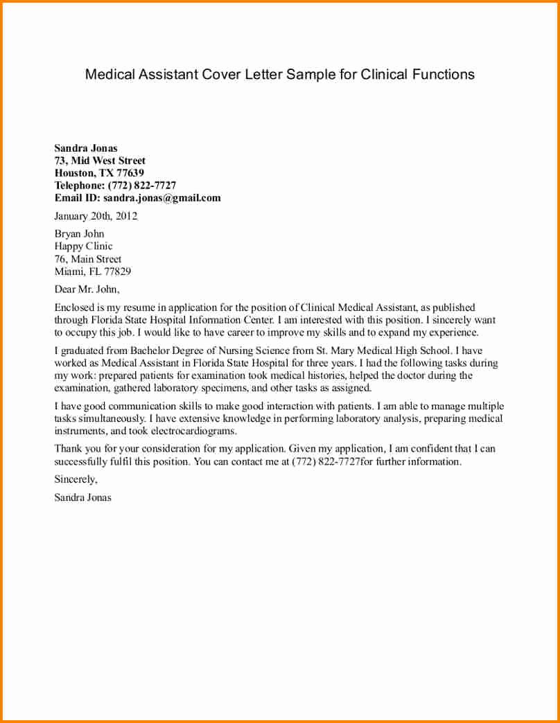 Recommendation Letter for Medical assistant Fresh 9 Letter Of Re Mendation for Research assistant