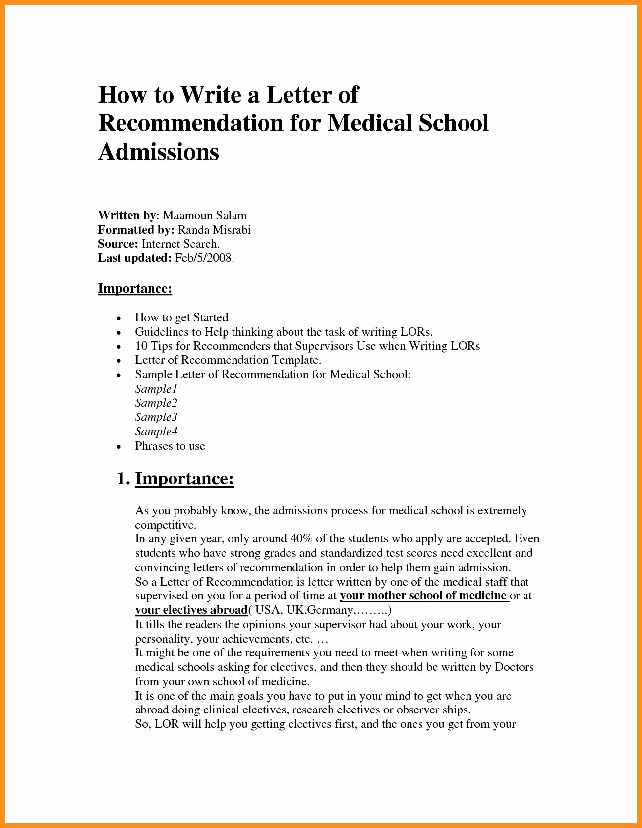 Recommendation Letter for Medical assistant New Template for Letter Re Mendation for Medical School