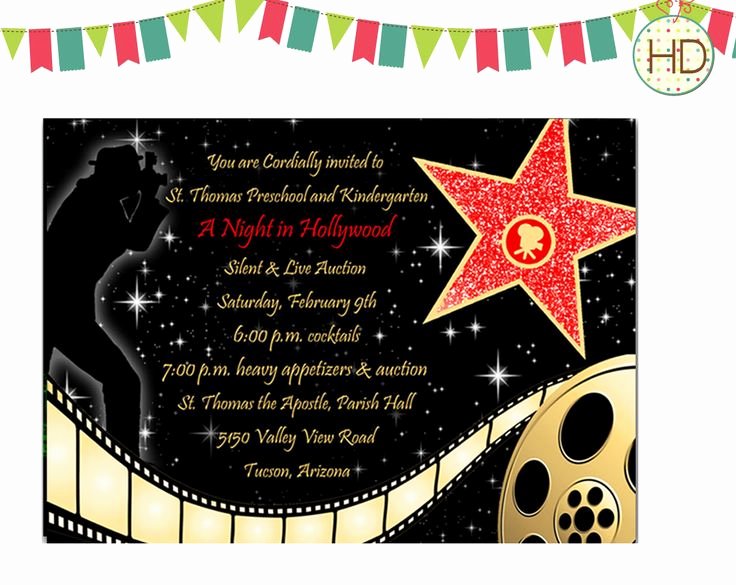 Red Carpet Invitation Template Free New Best 25 Hollywood Invitations Ideas On Pinterest