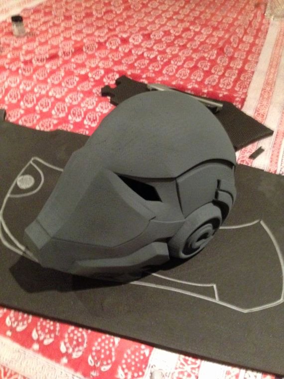 Red Hood Helmet Foam Template Beautiful Red Hood Helmet Pre order by Idiotsarmory On Etsy