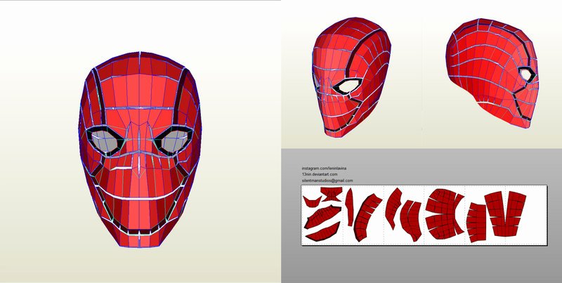 Red Hood Helmet Foam Template Elegant Red Hood Helmet Pepakura by 13nin On Deviantart