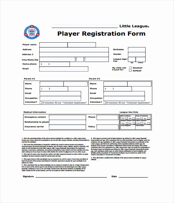 Registration form Template Word Free Elegant 11 Registration form Templates Free Word Pdf Documents