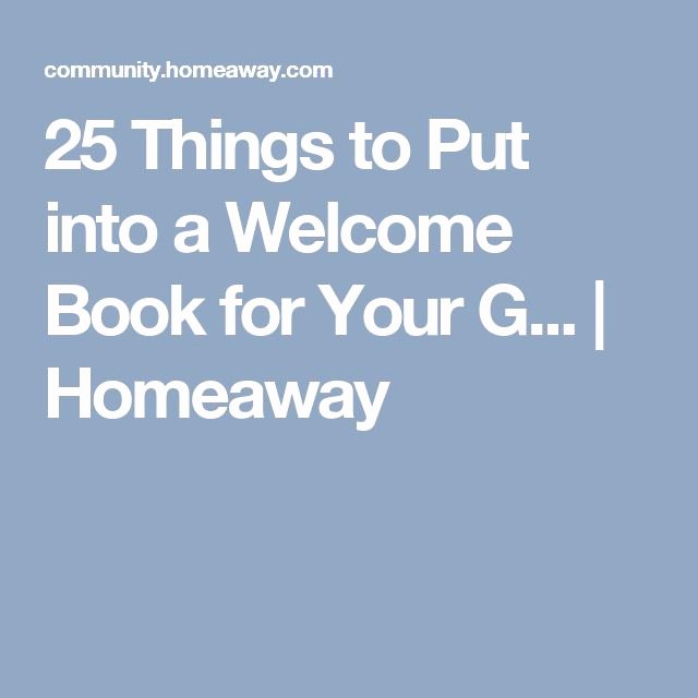 Rent House Rules Best Of 25 Things to Put Into A Wel E Book for Your G