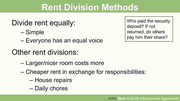 Rent House Rules Elegant How to Draft A Roommate Agreement 13 Steps with