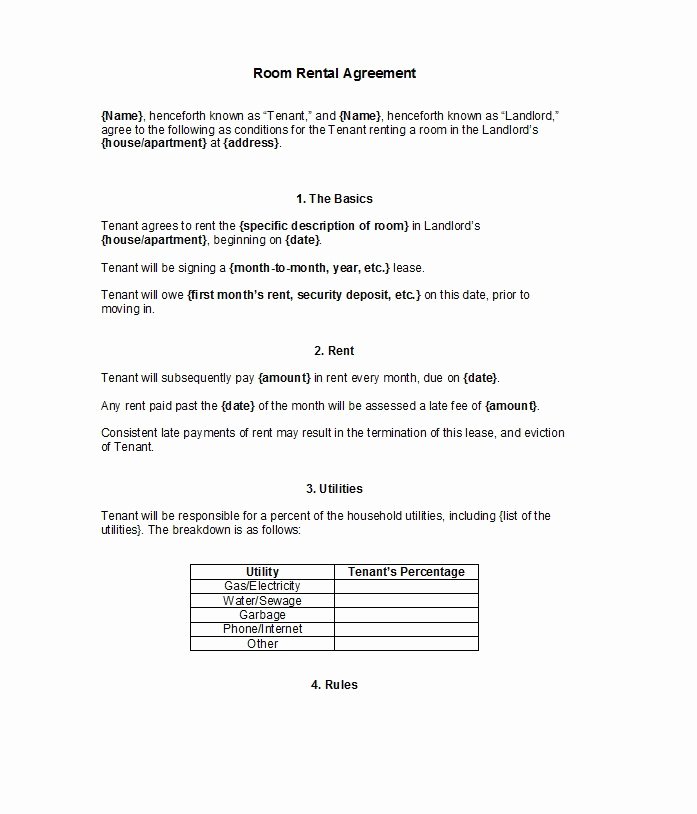 Rent House Rules Unique 42 Rental Application forms &amp; Lease Agreement Templates