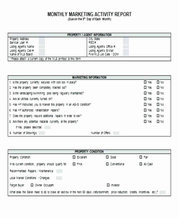 Repair Report Template Fresh Repair Report Template