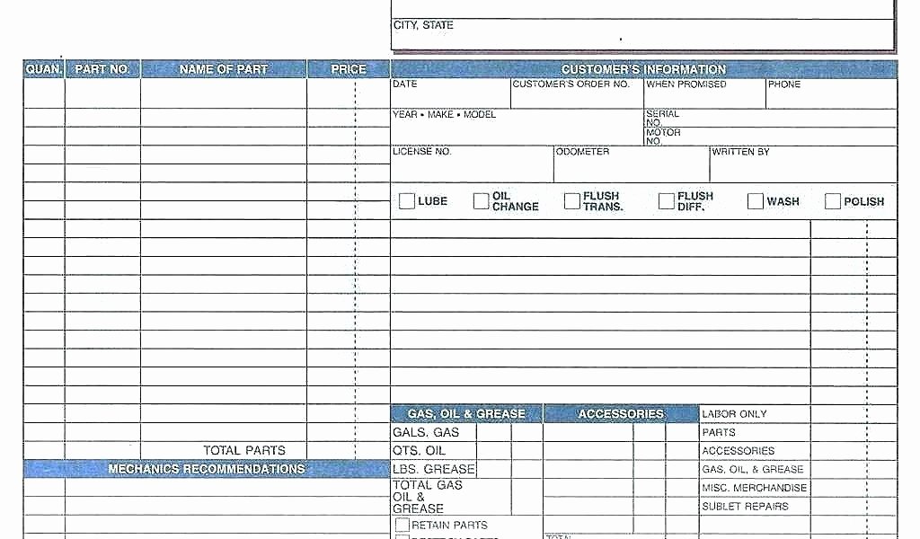 Repair Report Template Unique Repair Report Template