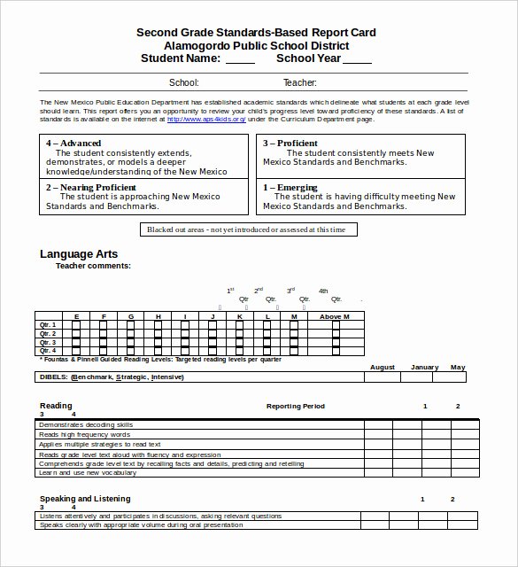 Report Card Templates Free Awesome Report Card Template 28 Free Word Excel Pdf Documents