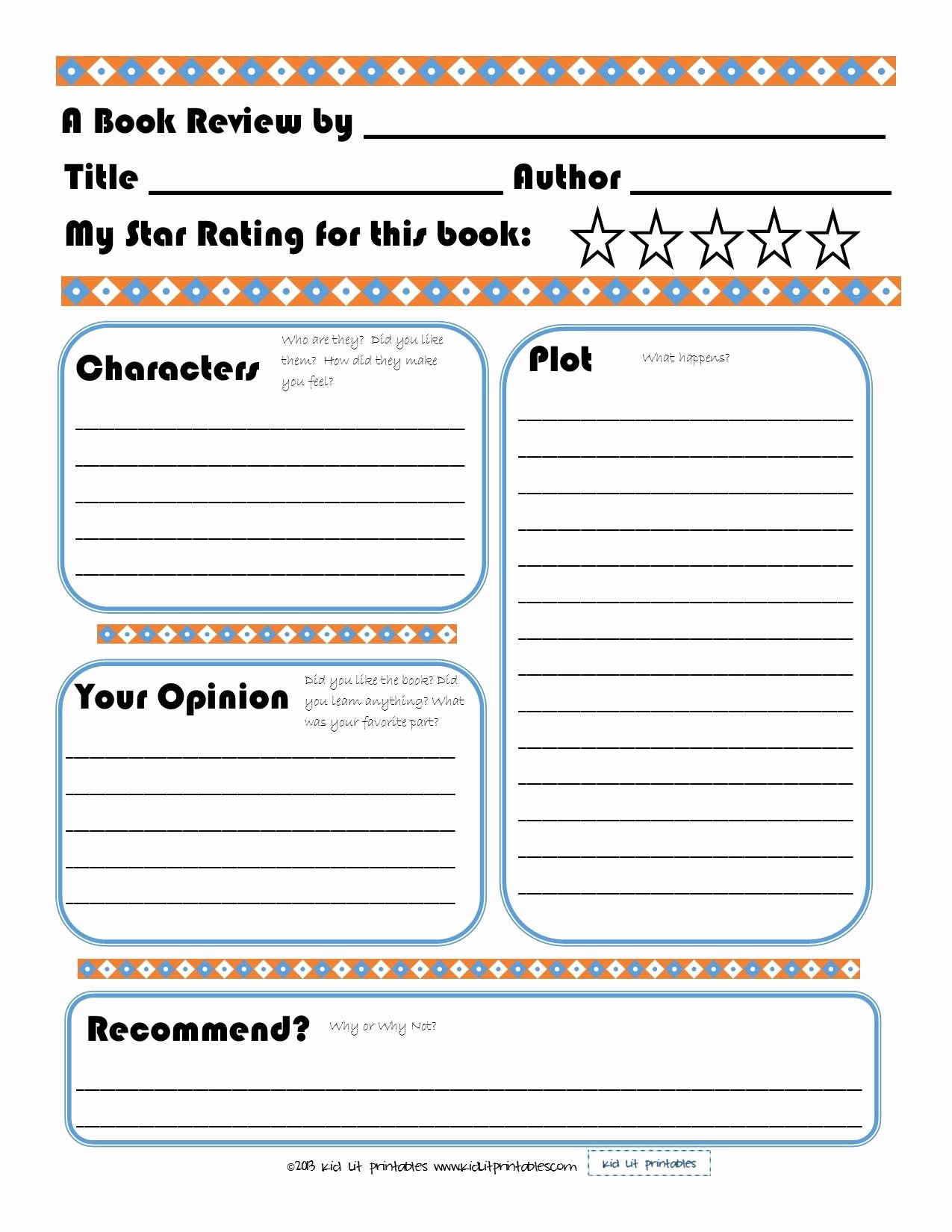 Report Writing Template Lovely Elementary Book Report Template On Book Report Worksheet