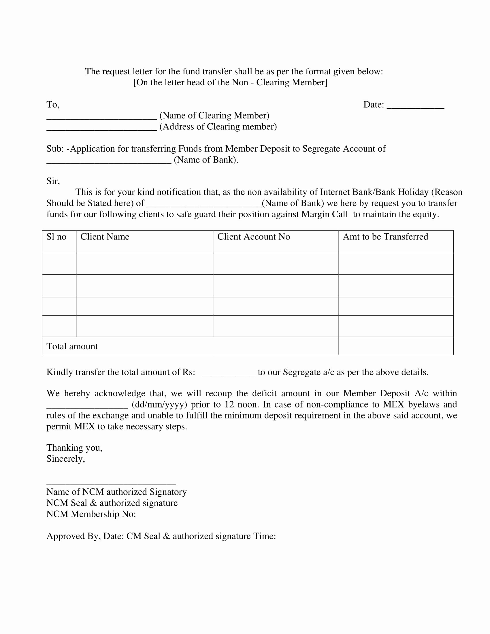 Request for Funds form Template Best Of 9 Transfer Request Letter Examples Pdf Doc