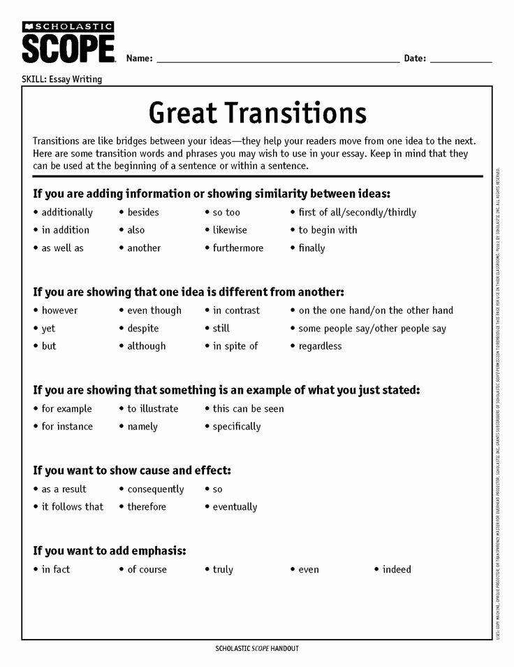 Research Paper Transition Words New Best 25 Transition Words Ideas On Pinterest