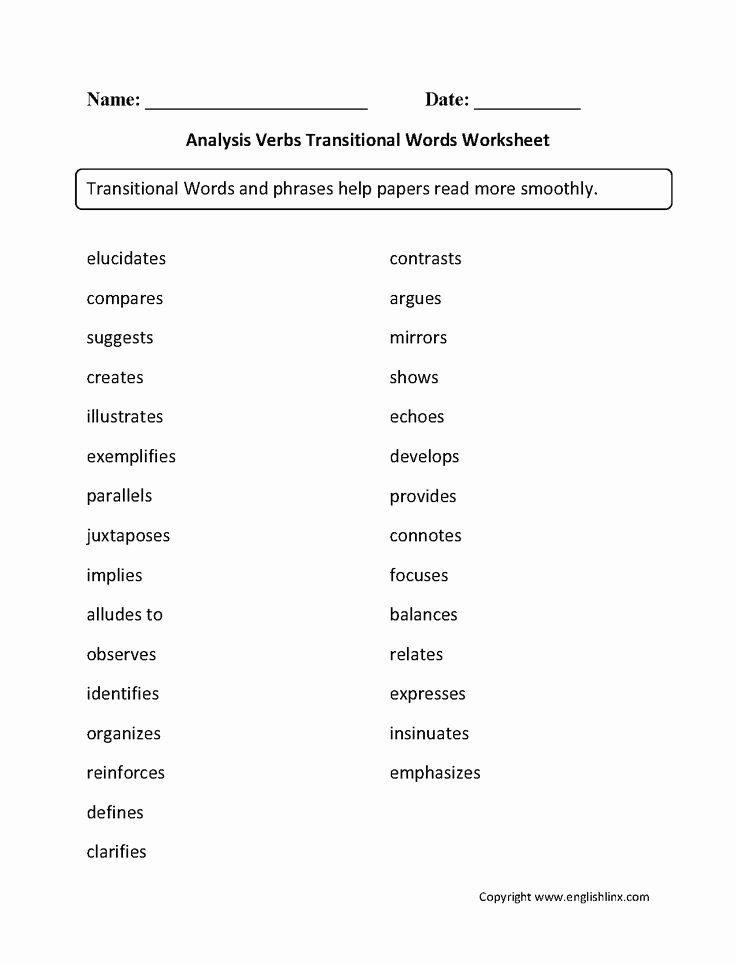Research Paper Transition Words Unique 12 Best Transition Words Images On Pinterest