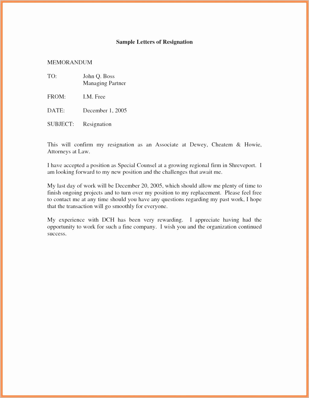 Resignation Letter 30 Days Notice Luxury 13 14 Resigning Letter Pdf