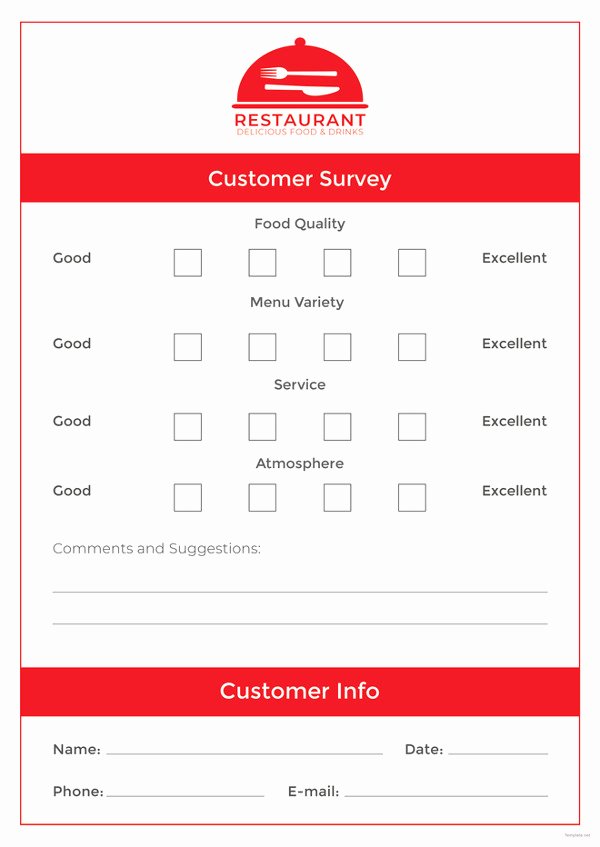 Restaurant Comment Cards Template Luxury How to Make A Restaurant Ment Card 5 Templates