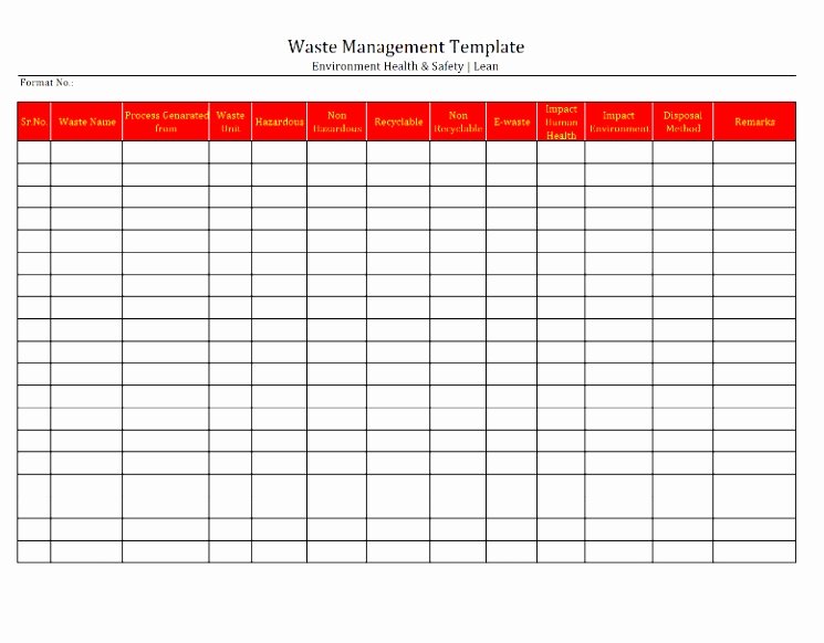 Restaurant Manager Log Book Template Inspirational 10 Food Waste Log Template Uuiri