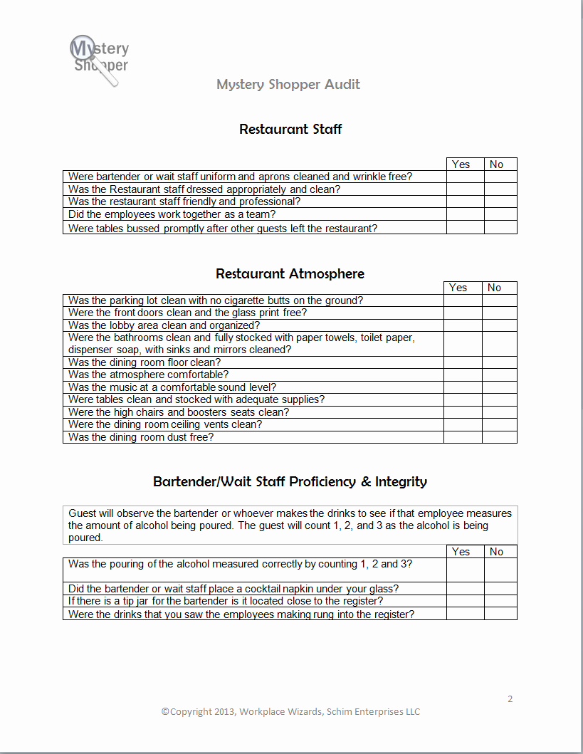 Restaurant Observation Report Sample Luxury New Cumberland Pennsylvania Restaurant Consultants