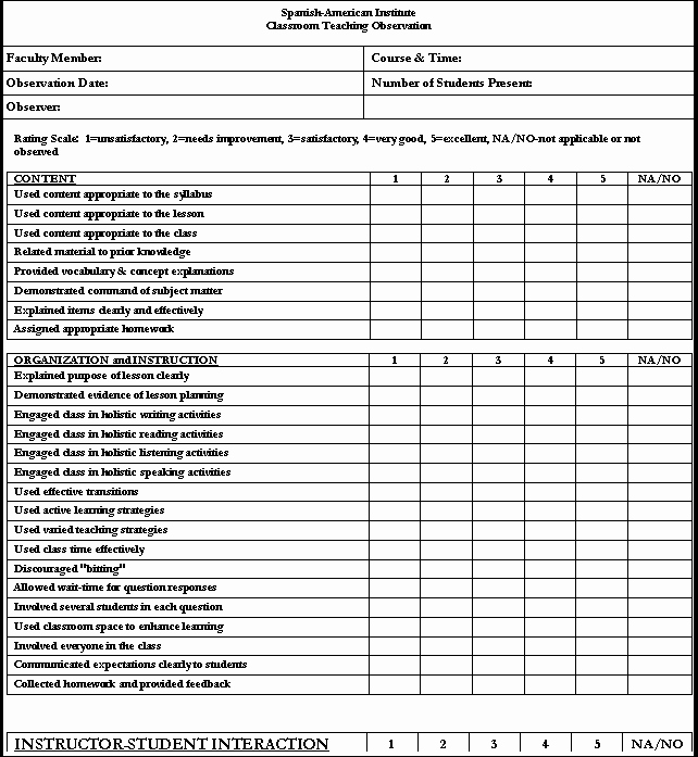 Restaurant Observation Report Sample Unique 2013 Faculty Handbook Administrator &amp; Staff Handbook