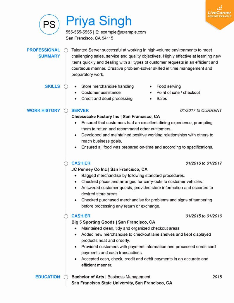 Resume In Paragraph form Best Of 9 Best Resume formats Of 2019