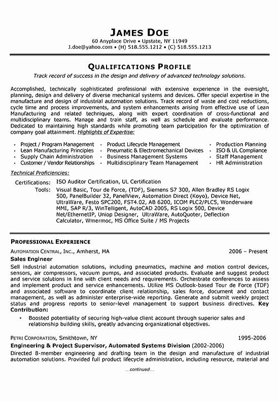 Resume In Paragraph form Lovely Resume In Paragraph form