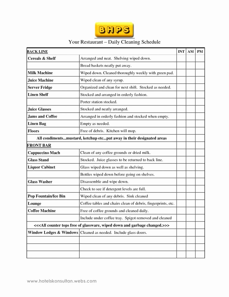 Retail Store Cleaning Checklist Template Beautiful 17 Best Ideas About Cleaning Schedule Templates On