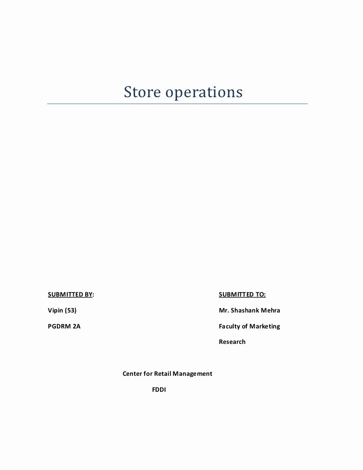 Retail Store Daily Checklist Beautiful Store Operations