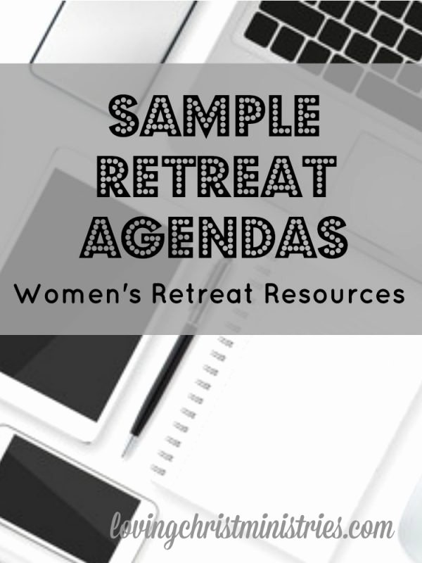 Retreat Schedule Template Best Of Sample Retreat Agendas