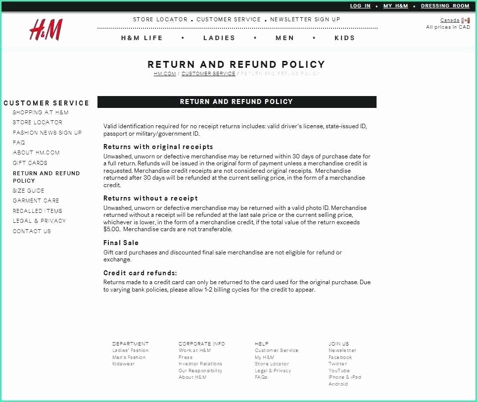 Return Policy Template Word Inspirational Insurance Policy Template Word