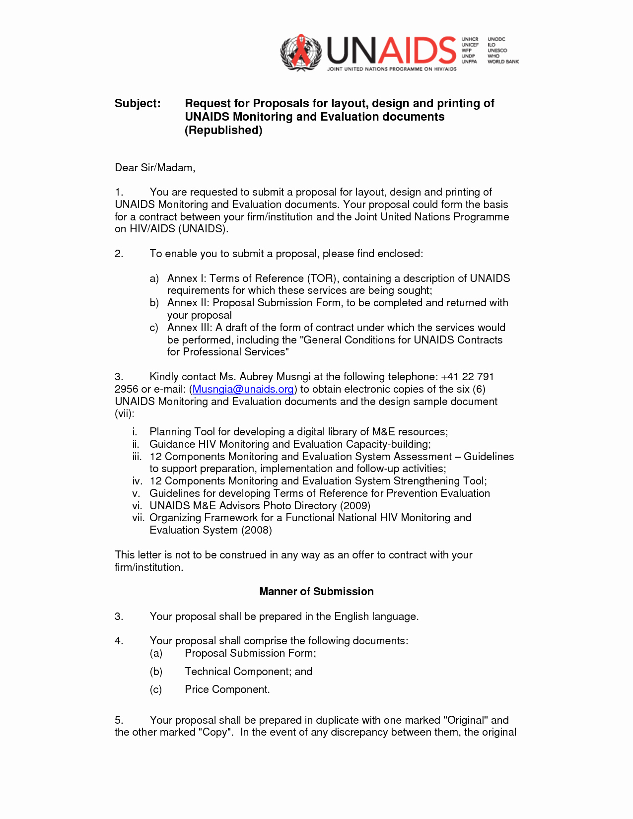 Rfp Proposal Example Best Of Rfp Cover Letter