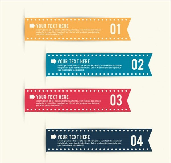 Ribbon Banner Template Luxury 9 Ribbon Banners Jpg Psd Ai Illustrator Download