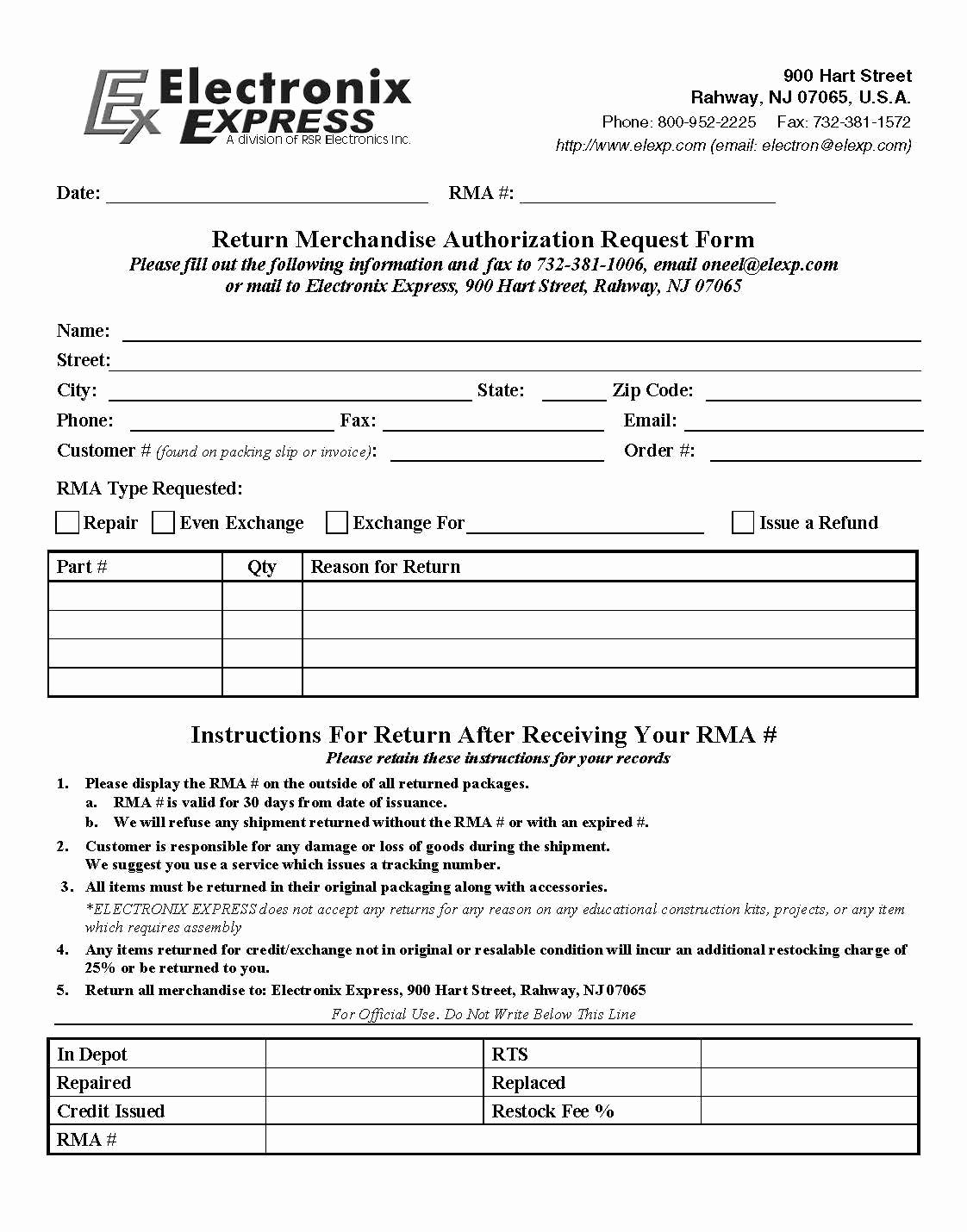 Rma form Template Awesome Rma form Template Hashtag Bg