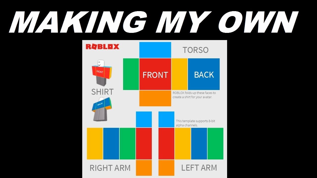 Roblox Hoodie Template 2017 Inspirational Making My Own Roblox Shirt Template 2017