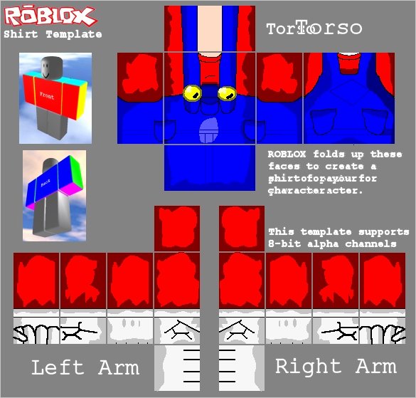 Roblox Hoodie Template