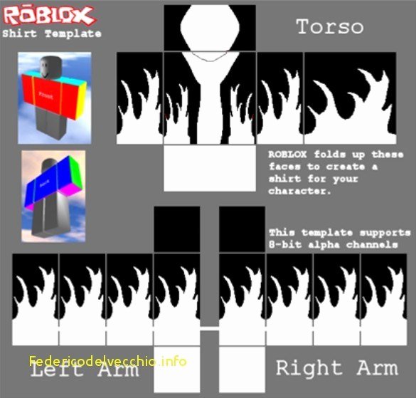 Roblox Shirt Template Size Unique Roblox Templates Robloxtemplate – Roblox