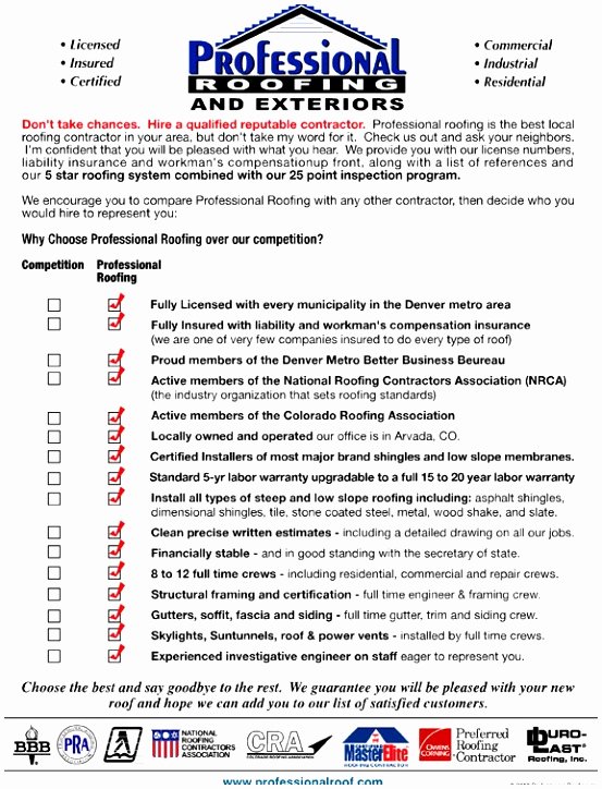 Roof Inspection Report Sample Fresh 7 Roof Certification form Template Iyuyr