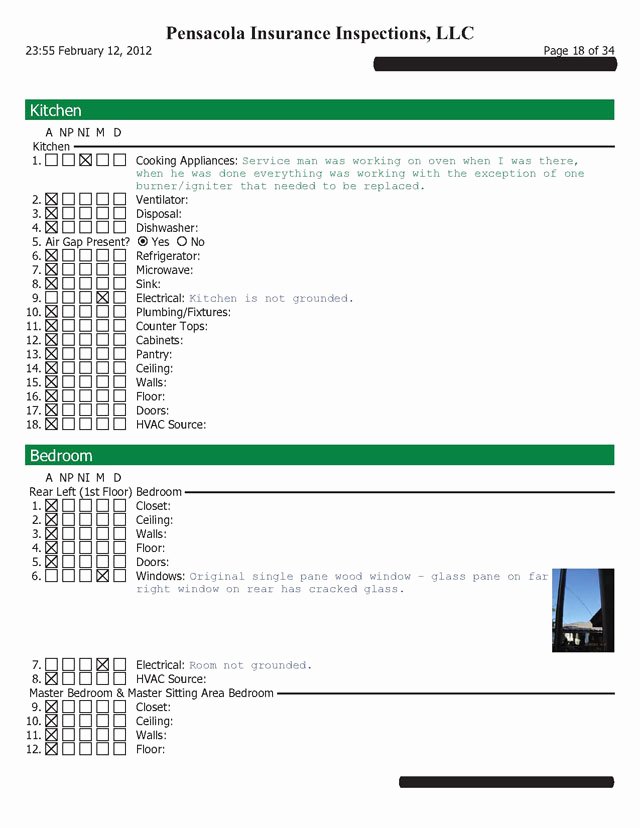 Roof Inspection Report Sample New Roofing Inspection form &amp; Home Inspection Report S&amp;le Page