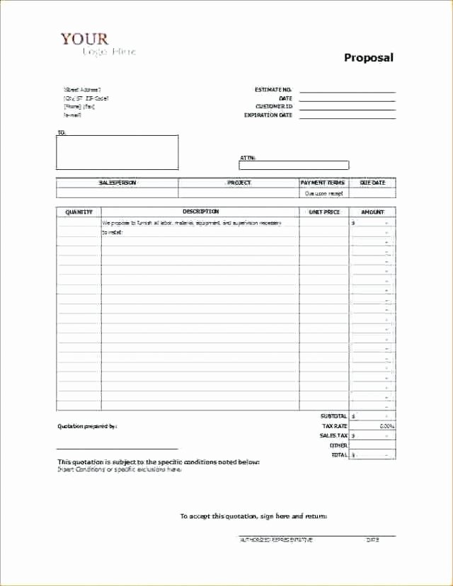 Roofing Bid Proposal Template Awesome 15 Silent Auction Bid Sheets Templates