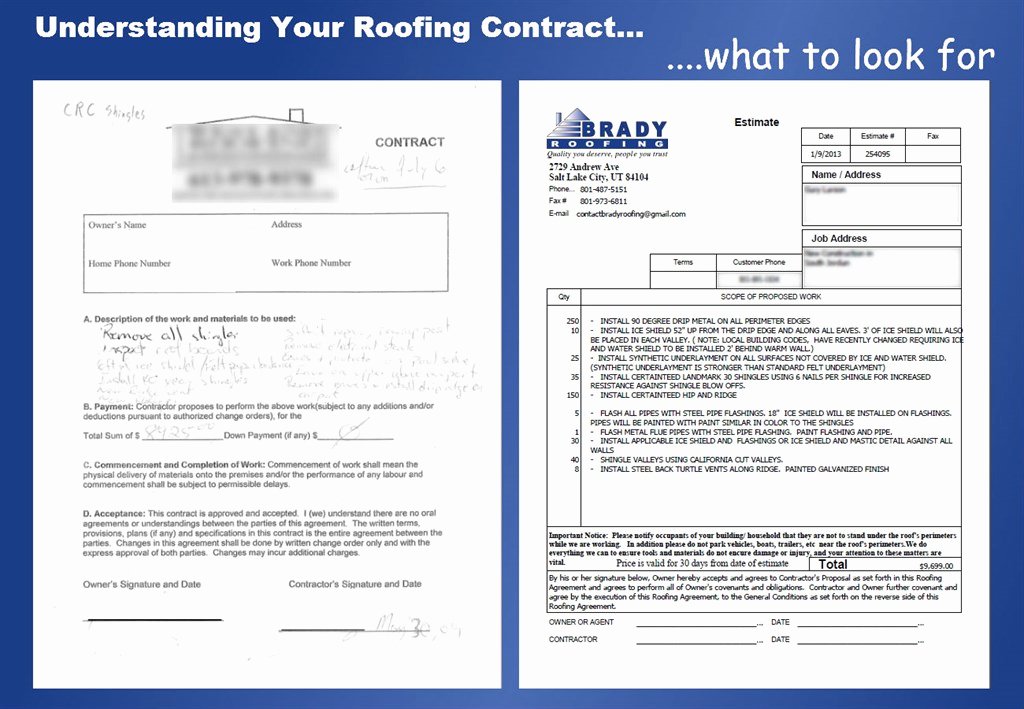 Roofing Bid Proposal Template Awesome Brady Roofing Brady Gutter