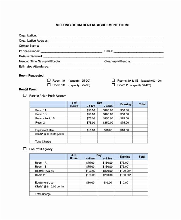 Room Rental Agreement California Free form Inspirational Basic Agreement form