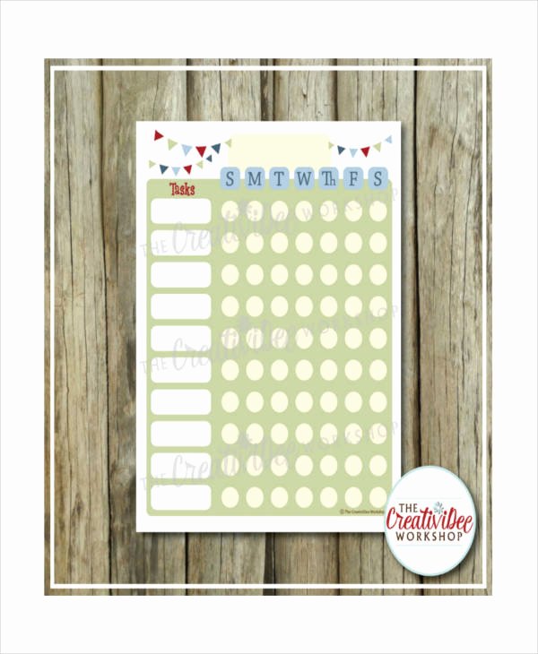 Roommate Chore Chart Template Unique Printable Chore Chart 8 Free Pdf Documents Download