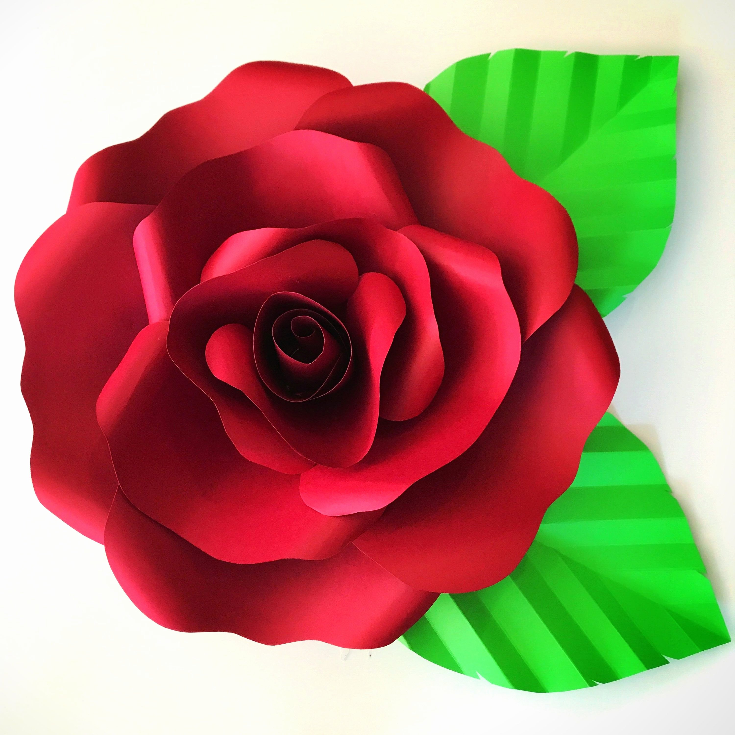 Rose Petal Svg Beautiful Paper Flowers Svg File for Open Rose 2