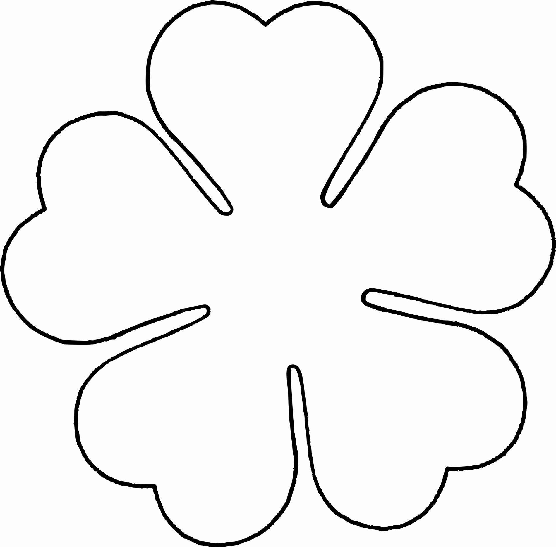 Rose Petal Template Inspirational Flower Template for Children S Activities