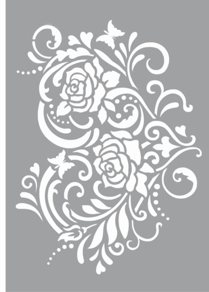 Rose Template Printable Awesome Best 25 Rose Stencil Ideas On Pinterest