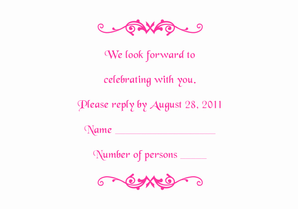 Rsvp Cards Templates Free Best Of Response Card Templates 1 and 2