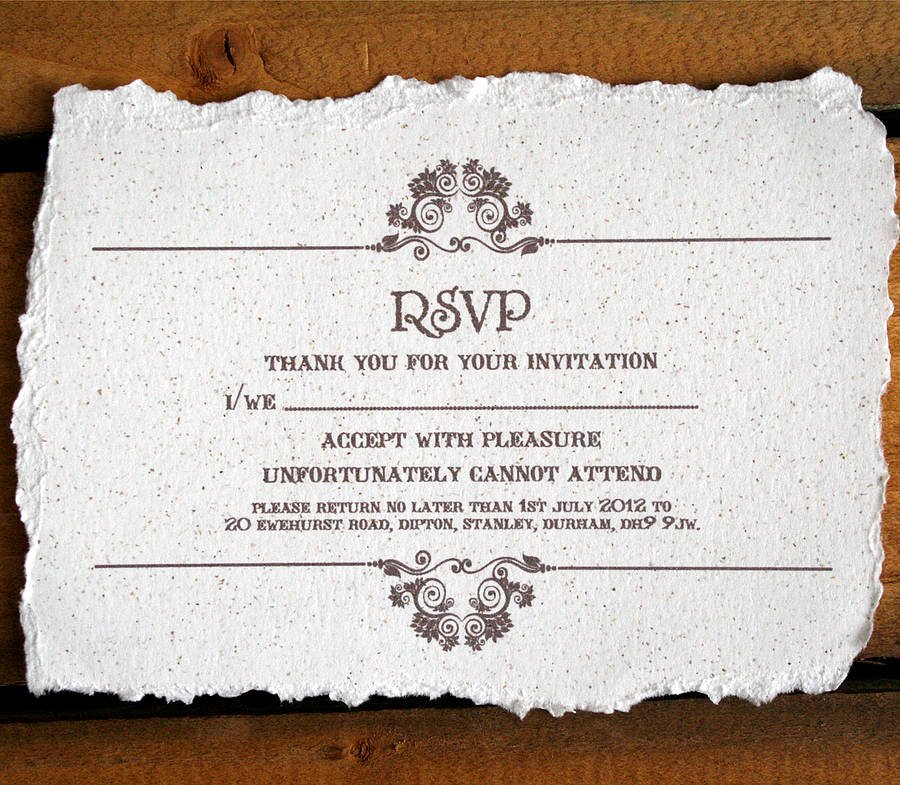 Rsvp Online Wording Beautiful Vintage Style Wedding Invitation by solographic Art