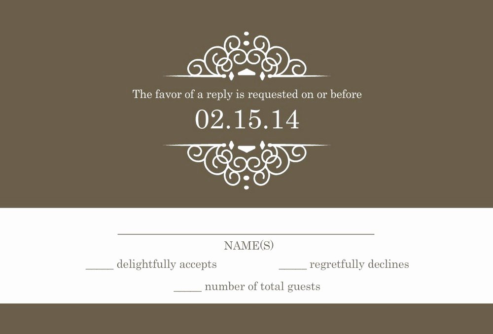 Rsvp Online Wording Beautiful Wedding Rsvp Wording formal and Casual Wording You Will
