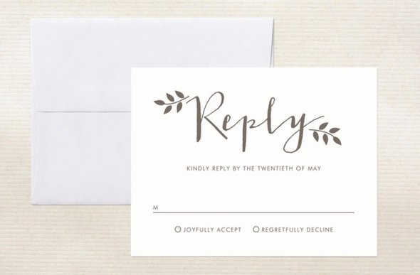 Rsvp Online Wording Lovely Real Wedding Planning Strategies Personalizing Your Rsvp