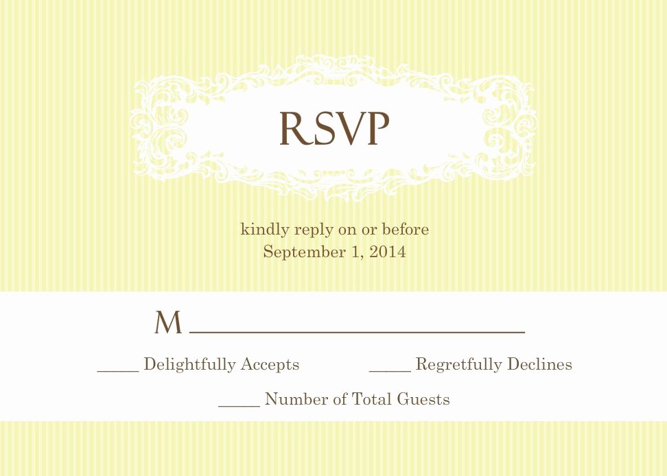 Rsvp Online Wording Lovely Wedding Rsvp Wording formal and Casual Wording You Will