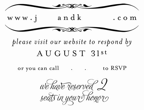 Rsvp Online Wording Luxury Your Rsvp S Inspiration Needed Wedding